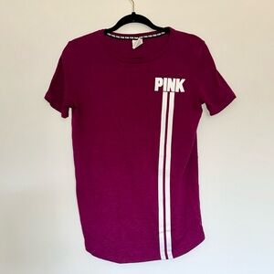 Victoria's Secret Pink Top with Black Trim